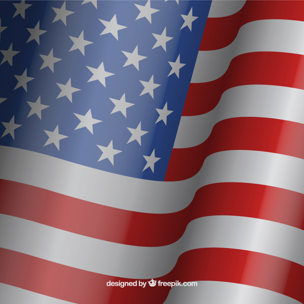 Waving American Flag Vector Free Download at Vectorified.com ...