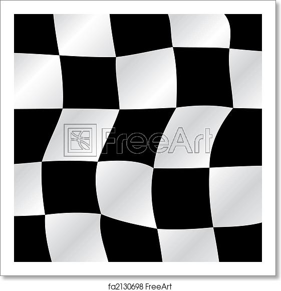 561x581 Free Art Print Of Checkered Flag Checkered Flag Waving Background