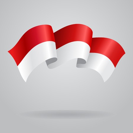 Indonesian Waving Flag Vector Illustration Royalty Free Vector 450x450 Indonesian Waving Flag Vector Illustration Royalty Free Vector