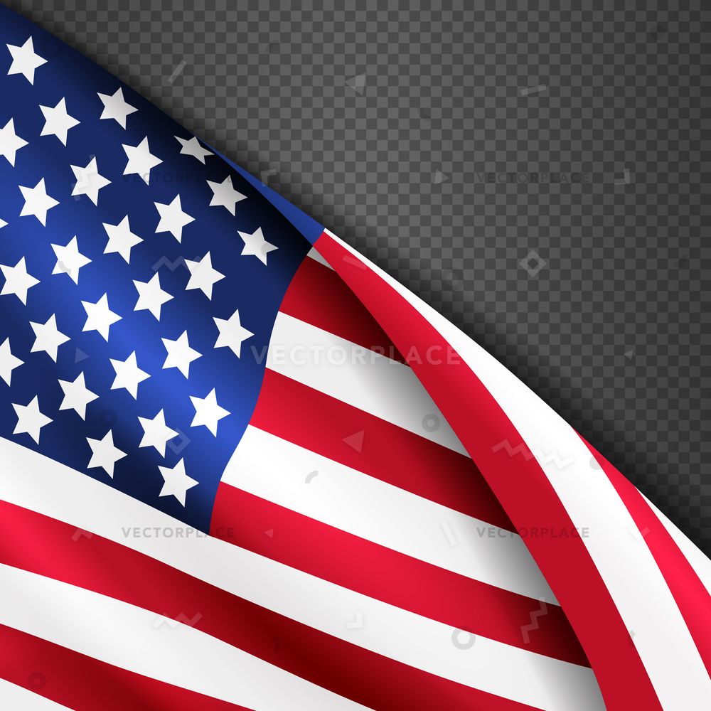 Patriotic Vector Background With American Usa Waving Flag 1000x1000 Patriotic Vector Background With American Usa Waving Flag