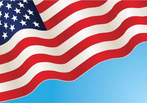 Illustrator Tutorial Waving Flag Of The Usa 500x351 Illustrator Tutorial Waving Flag Of The Usa