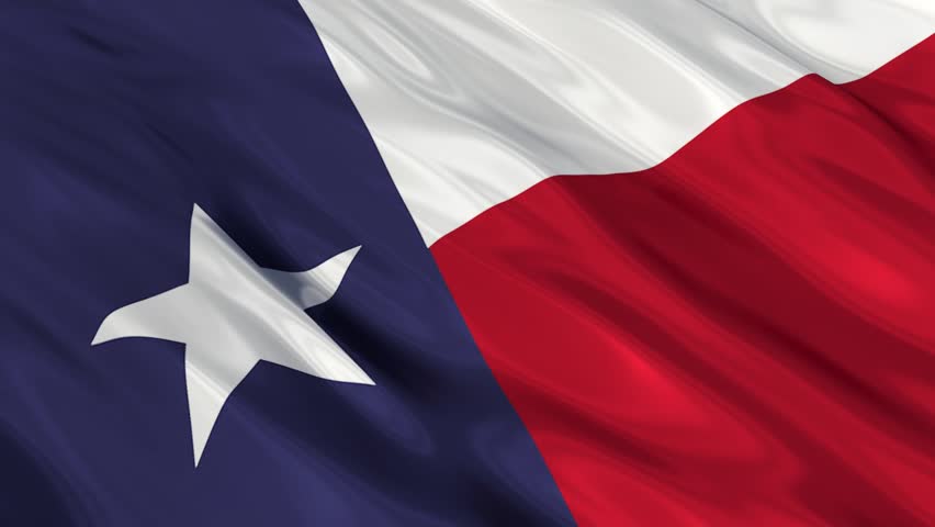 852x480 Flag Of Texas The Lone Stock Footage Video