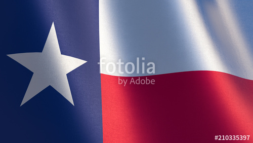 500x282 Texas Flag Illustration Of Waving Flag Of Texas Stock Photo
