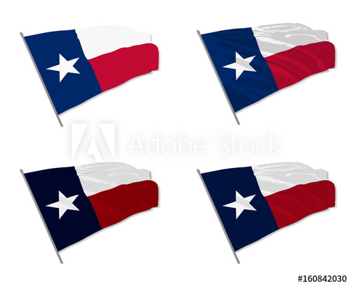 Waving Texas Flag Vector at Vectorified.com | Collection of Waving ...