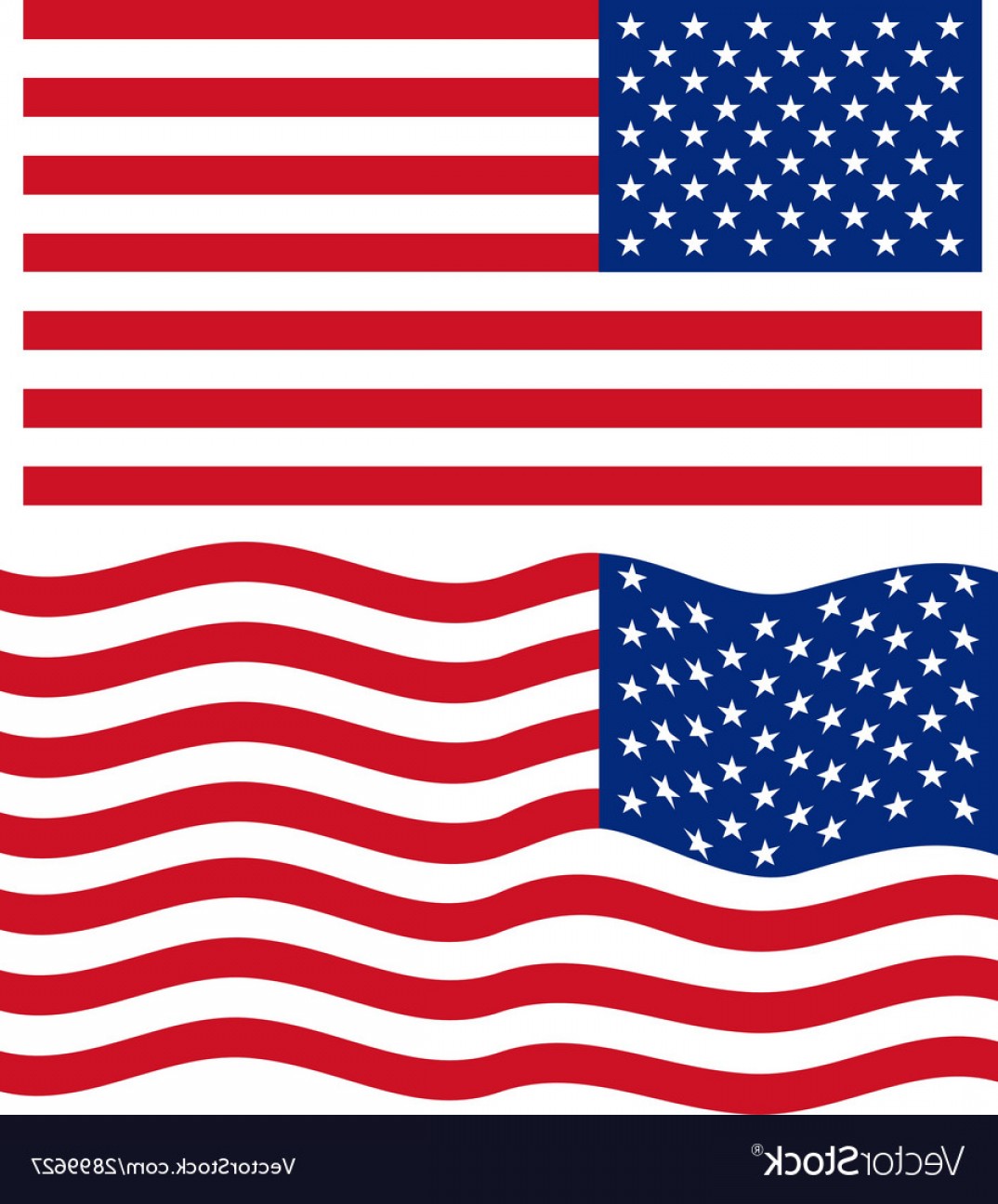 Download Waving Us Flag Vector at Vectorified.com | Collection of ...