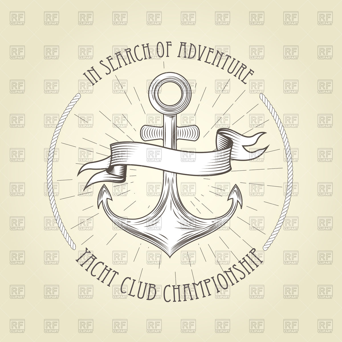 Vintage Seafaring Emblem 1200x1200 Vintage Seafaring Emblem