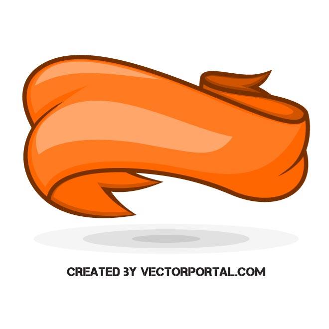 Wavy Banner Cartoon Style 660x660 Wavy Banner Cartoon Style