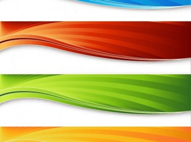 Wavy Banner Vector at Vectorified.com | Collection of Wavy Banner ...