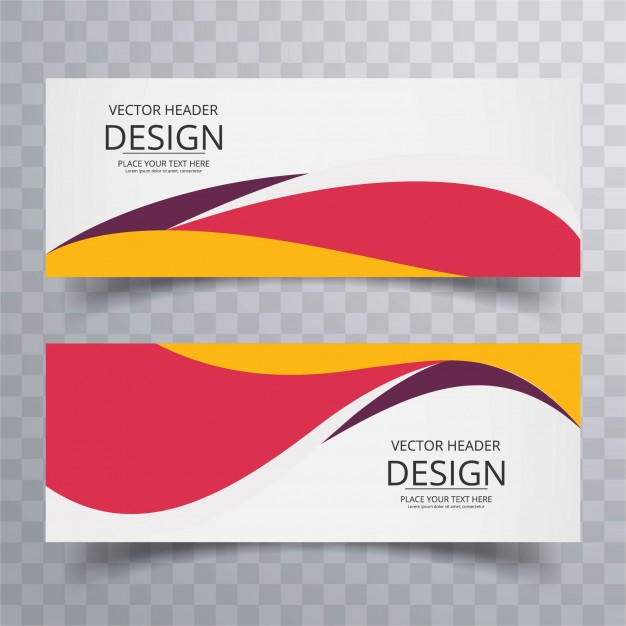 Colorful Wavy Banners Vector Free Download 626x626 Colorful Wavy Banners Vector Free Download