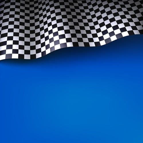 Wavy Checkered Flag Vector at Vectorified.com | Collection of Wavy ...