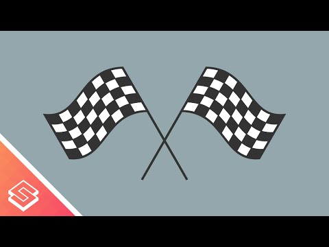 480x360 Inkscape For Beginners Vector Checkered Flag