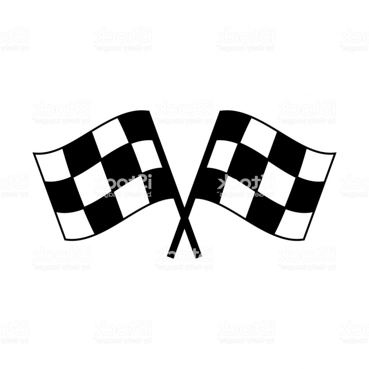 Download Wavy Checkered Flag Vector at Vectorified.com | Collection ...