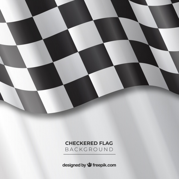 Download Wavy Checkered Flag Vector at Vectorified.com | Collection ...