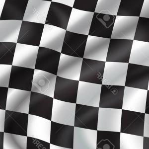 300x300 Car Race Motorsport Rally Flag Vector Checkered D Wavy Pattern