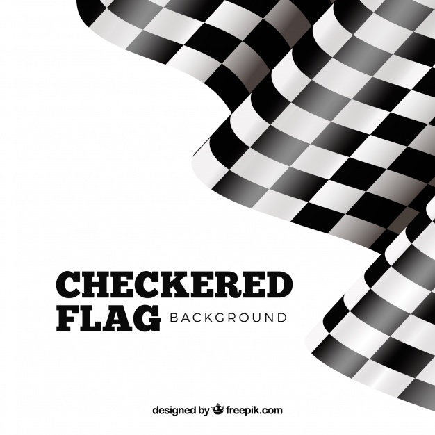 Download Wavy Checkered Flag Vector at Vectorified.com | Collection ...
