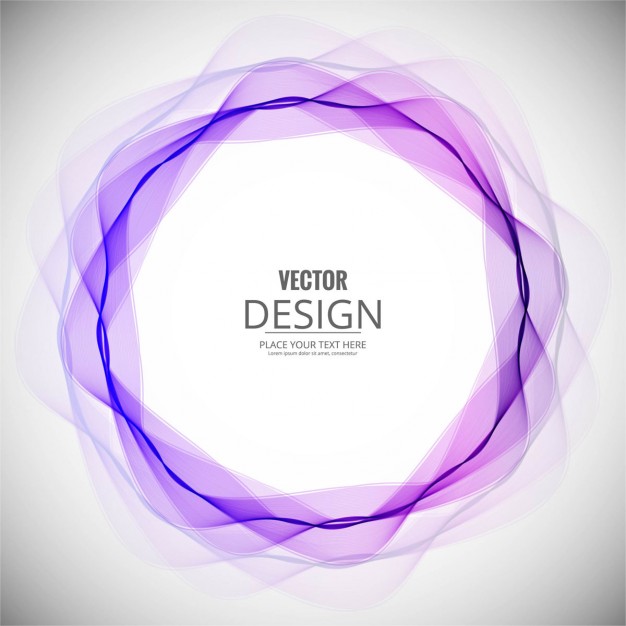 Circle With Wavy Shapes Vector Free Download 626x626 Circle With Wavy Shapes Vector Free Download