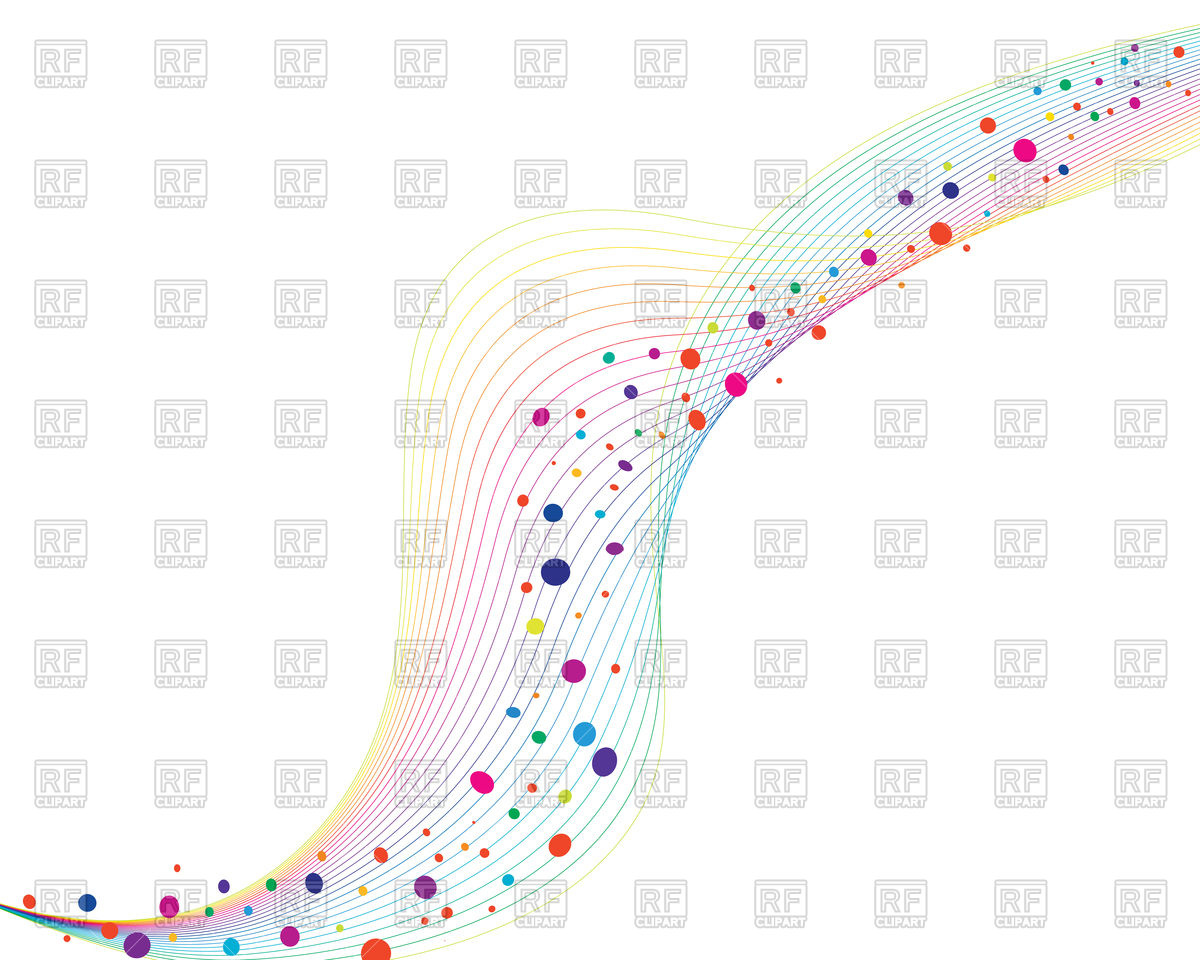 Colourful Wavy Background With Circles Vector Image Of Backgrounds 1200x960 Colourful Wavy Background With Circles Vector Image Of Backgrounds