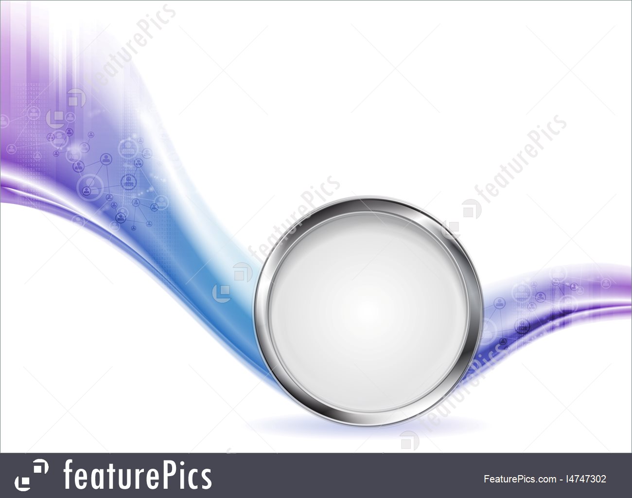 Tech Background With Metal Circle Stock Illustration 1300x1023 Tech Background With Metal Circle Stock Illustration