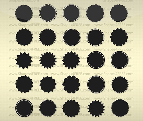The Ultimate Collection Of Custom Photoshop Shapes Smashing Magazine 500x422 The Ultimate Collection Of Custom Photoshop Shapes Smashing Magazine