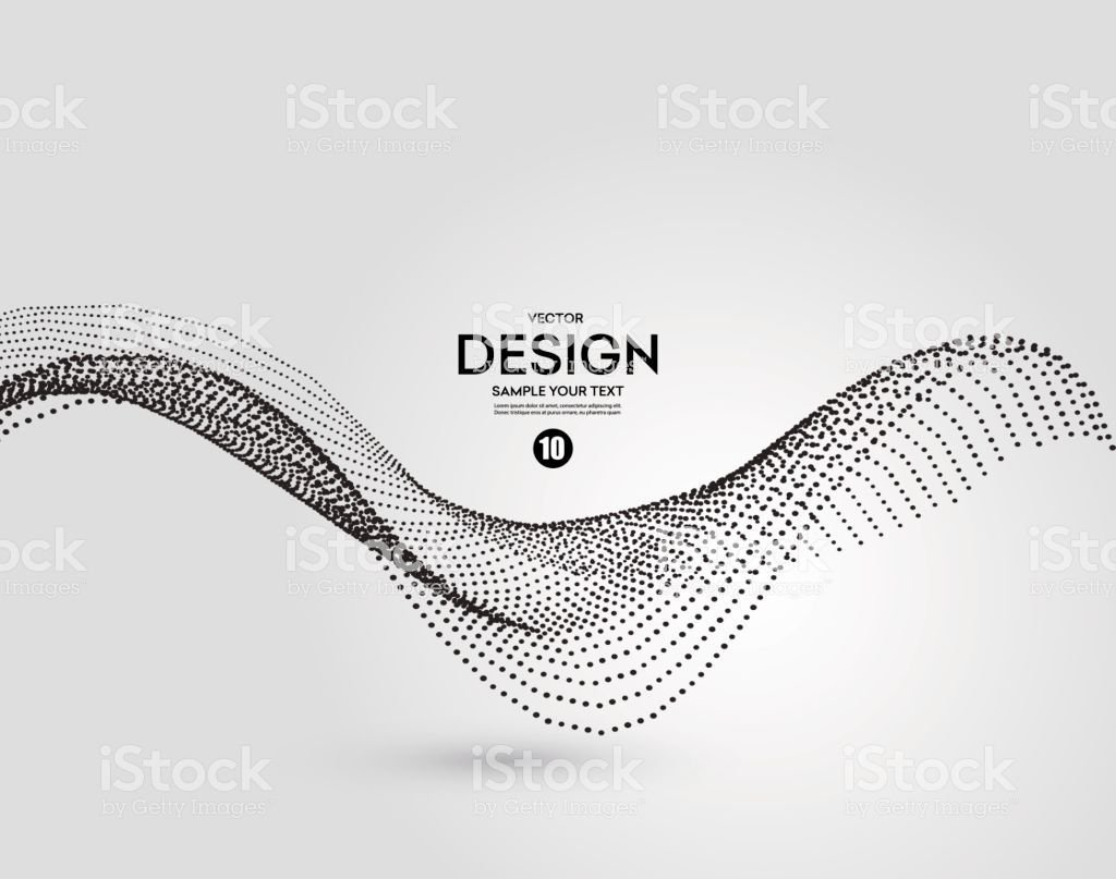 1024x807 Abstract Background With Dots Lines Vector Particles Halftone