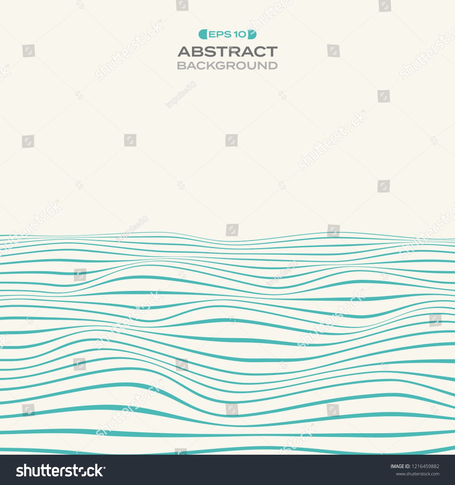 Larrge Of Blue Stripe Line Wavy Pattern Background, Illustration 1500x1600 Larrge Of Blue Stripe Line Wavy Pattern Background, Illustration