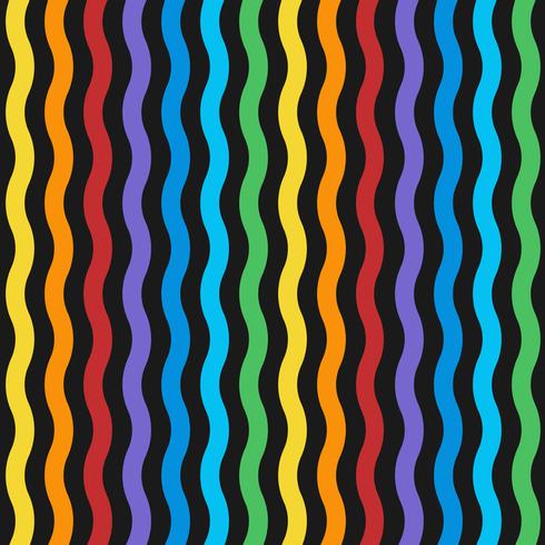 Seamless Colorful Wavy Pattern Vector 490x490 Seamless Colorful Wavy Pattern Vector