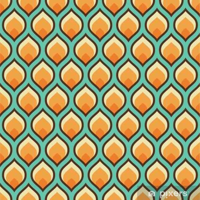 Seamless Retro Wavy Pattern Vector Sticker We Live 700x700 Seamless Retro Wavy Pattern Vector Sticker We Live