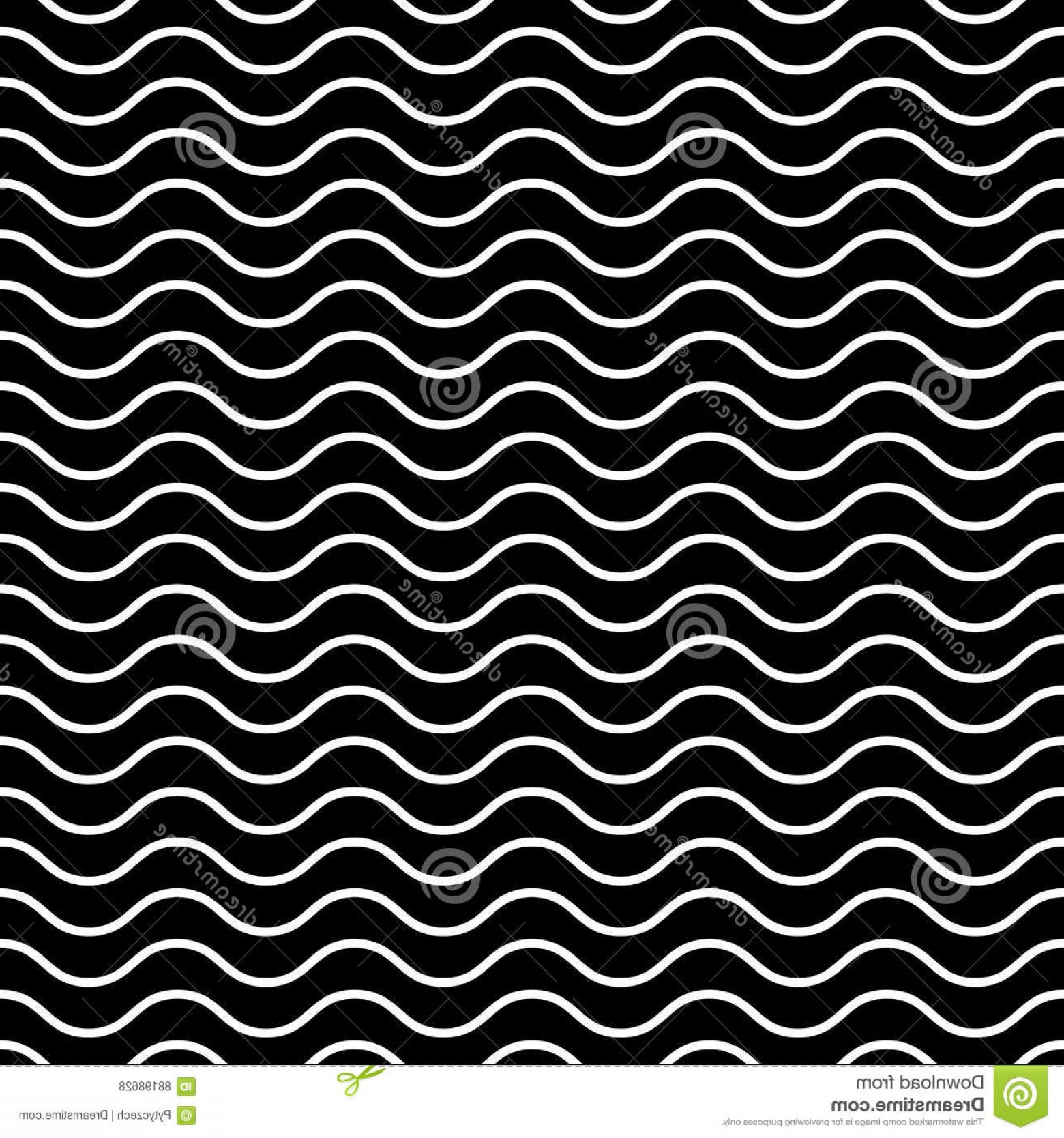 Stock Illustration Seamless Wavy Pattern White Thin Lines Black 1560x1668 Stock Illustration Seamless Wavy Pattern White Thin Lines Black