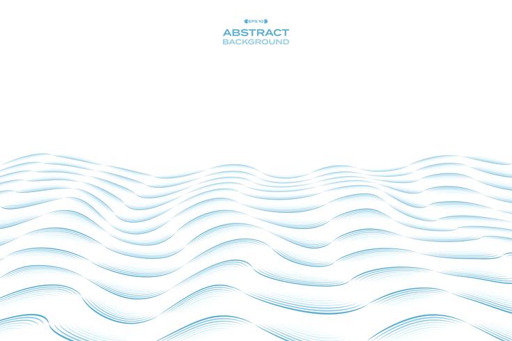 Abstract Blue Sky Line Wavy Pattern Design Of Sea Background 735x490 Abstract Blue Sky Line Wavy Pattern Design Of Sea Background