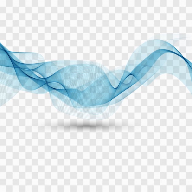 626x628 Modern Blue Wavy Shapes Vector Free Download