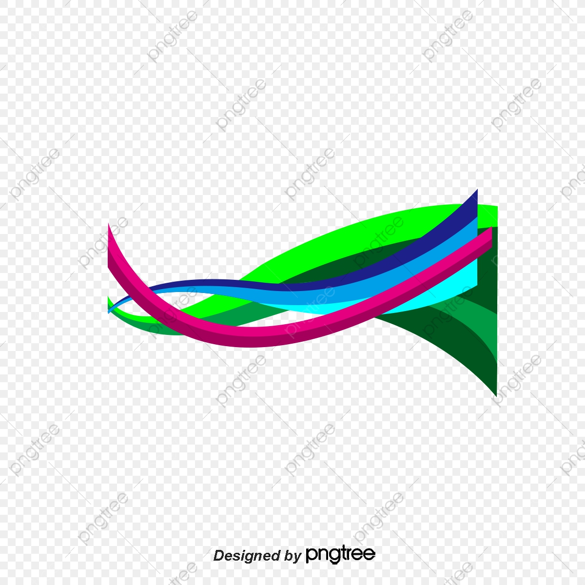 1200x1200 Colored Wavy Stripe, Vector Png, Wave, Streak Wave Png And Vector