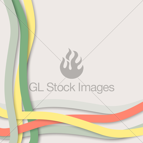 500x500 Olorful Wavy Stripes Vector Illustration Gl Stock Images