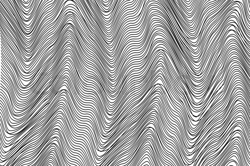 Wavy Stripes Vector At Vectorified.com 