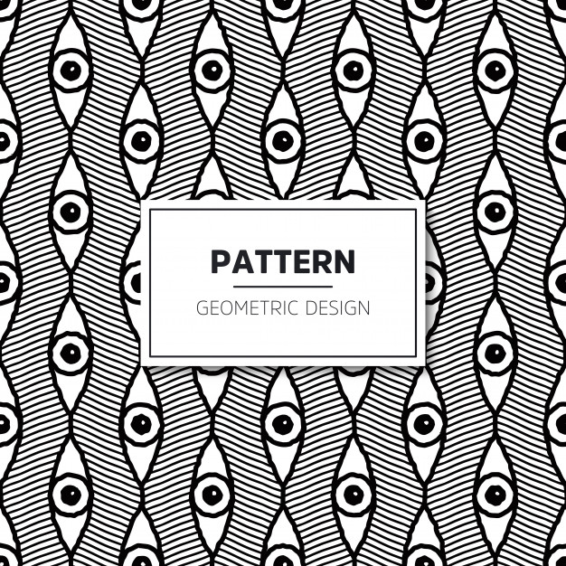626x626 Vector Seamless Pattern Modern Stylish Texture With Wavy Stripes