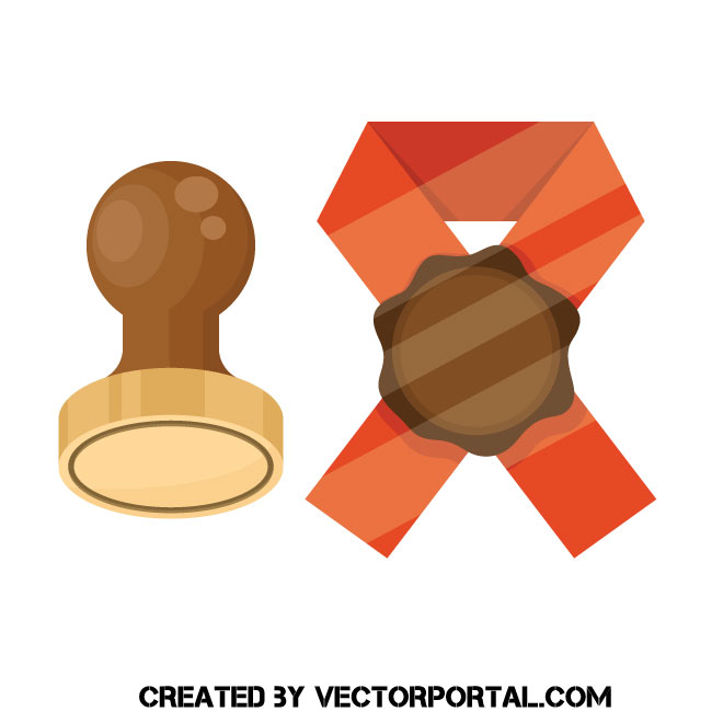 Wax Seal With Ribbon And A Stamp 660x660 Wax Seal With Ribbon And A Stamp