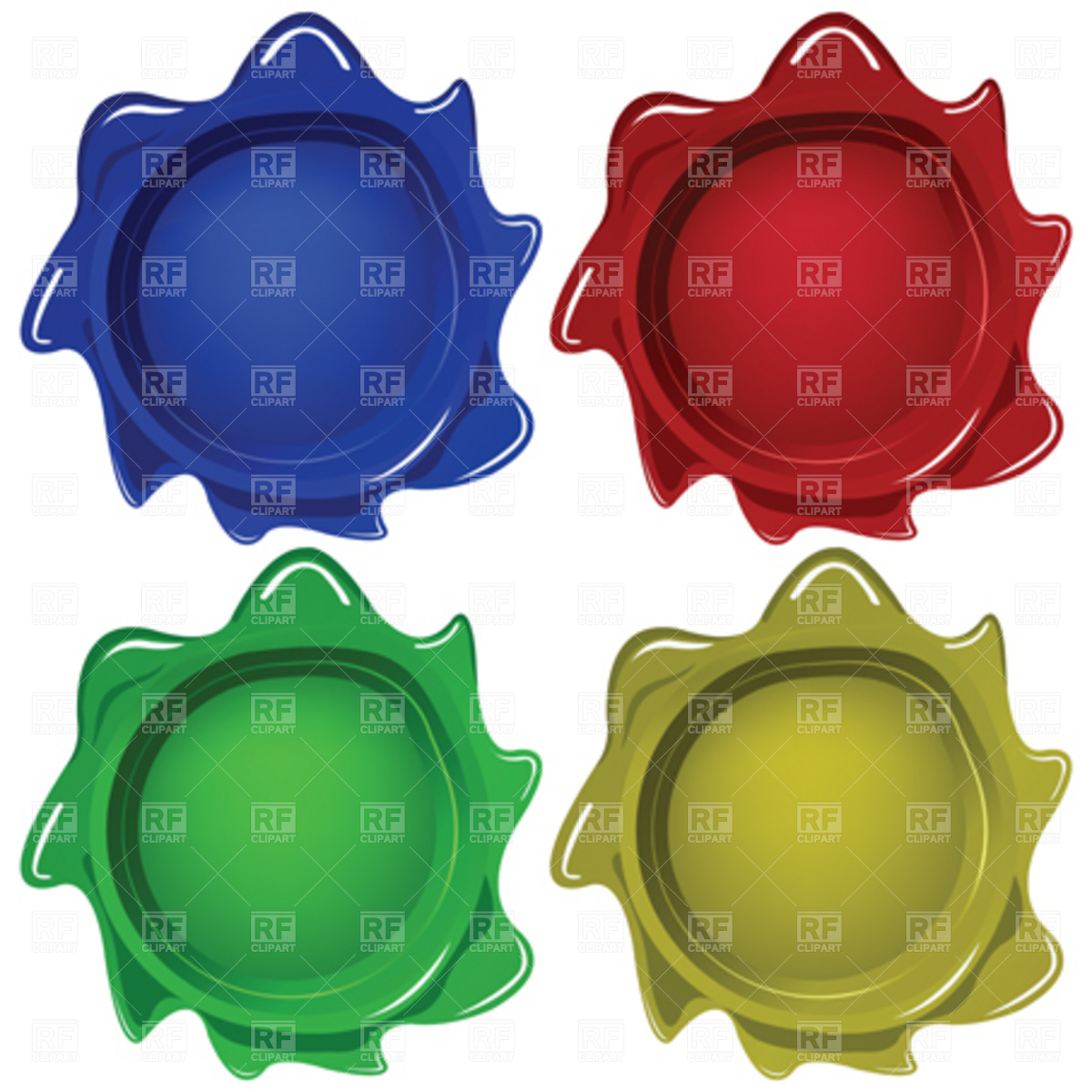 Wax Seals Collection Vector Image Of Design Elements Robertosch 1200x1200 Wax Seals Collection Vector Image Of Design Elements Robertosch