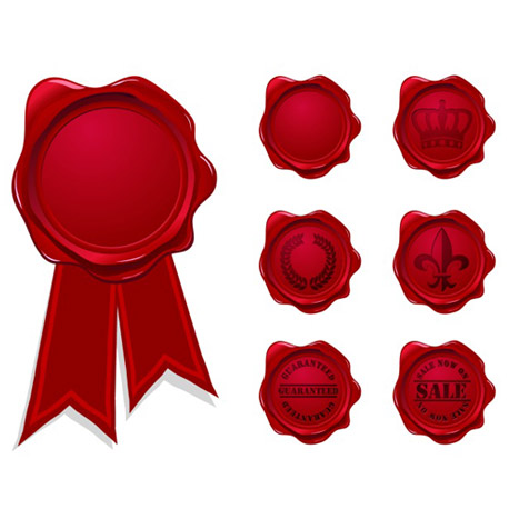 467x467 Vector Wax Seals Free Vectors Ui Download