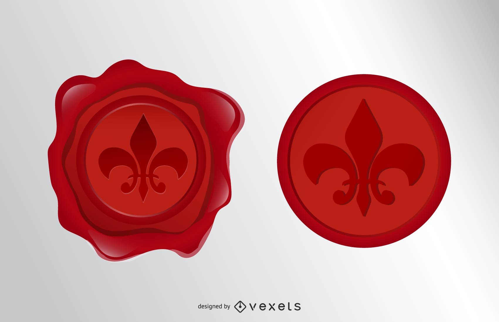 1701x1100 Wax Seal Vector
