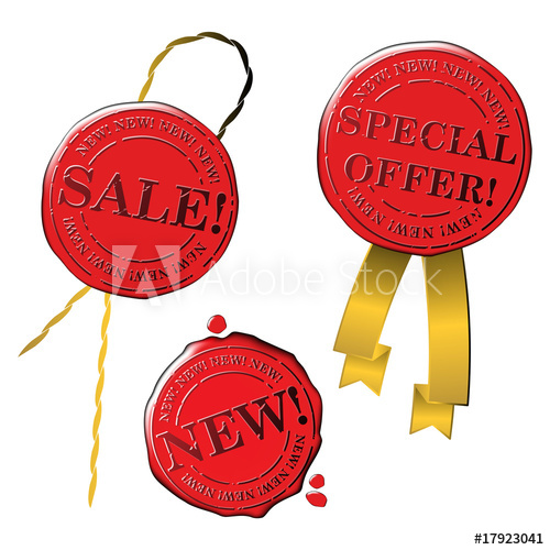 Sale Wax Stamp 500x500 Sale Wax Stamp