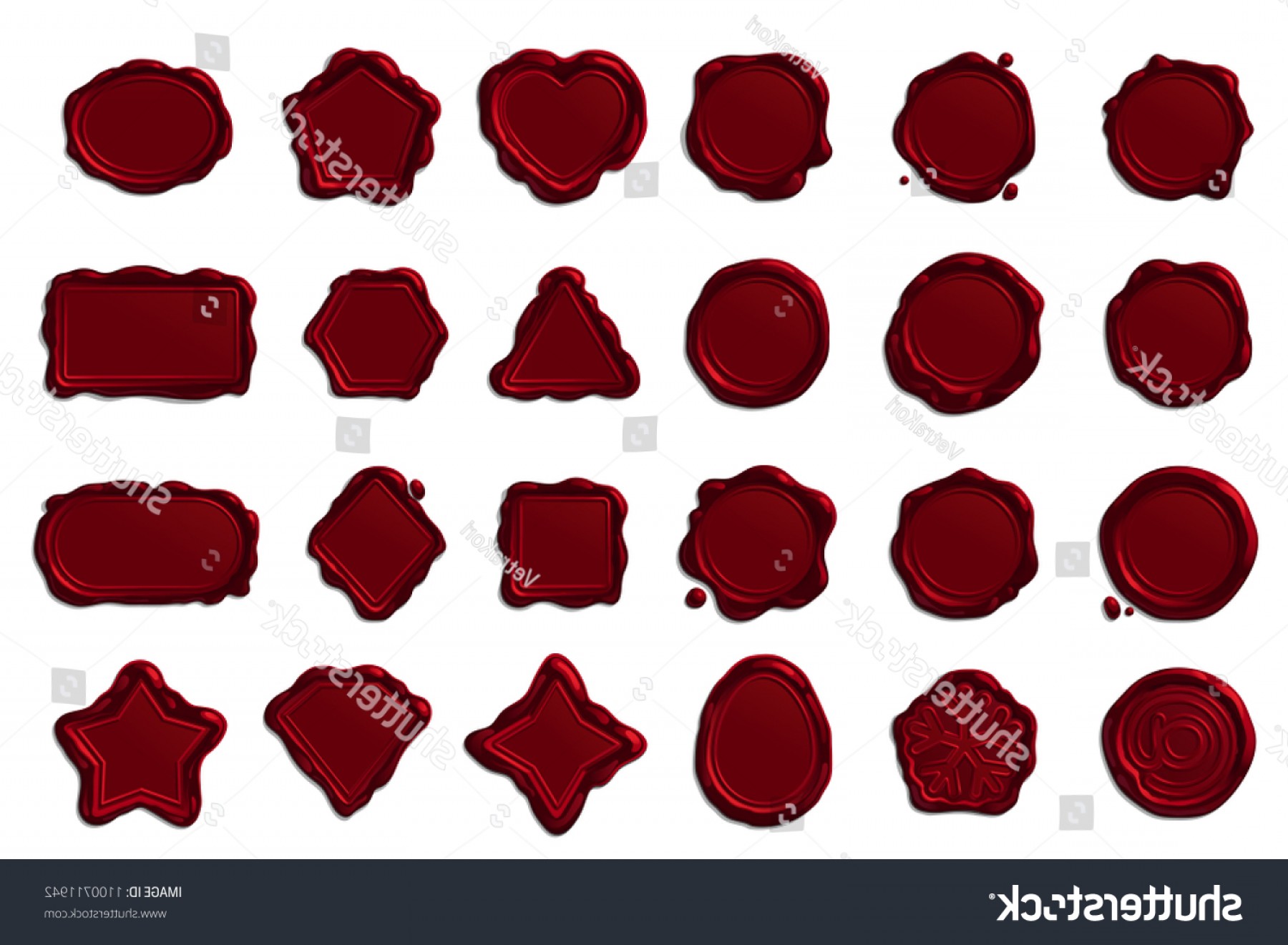 Vector Wax Seal Stamp Isolated On Hoodamathrun 1800x1321 Vector Wax Seal Stamp Isolated On Hoodamathrun