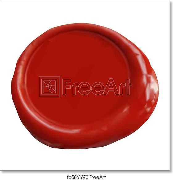 Free Art Print Of Wax Seal Vector Wax Seal With Blank Field 561x581 Free Art Print Of Wax Seal Vector Wax Seal With Blank Field