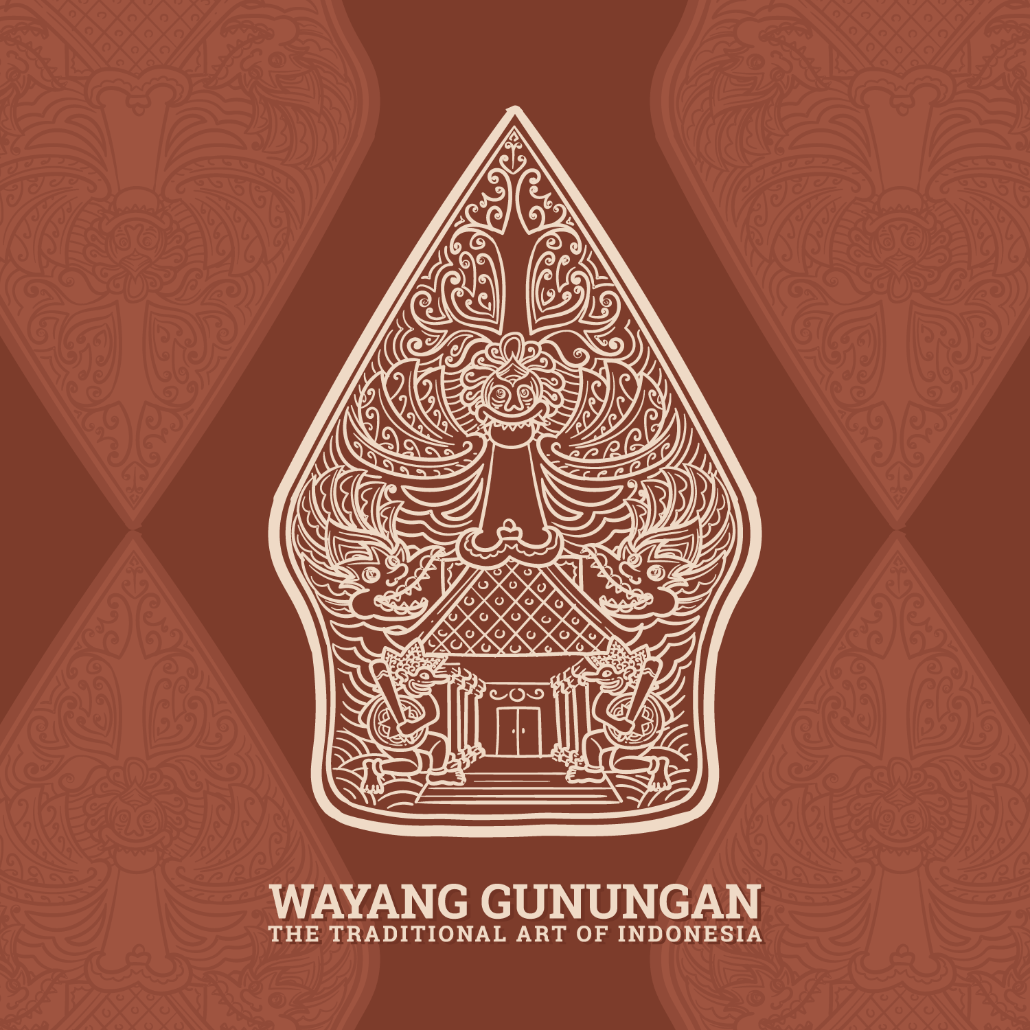 1500x1500 Gunungan Wayang Free Vector Art