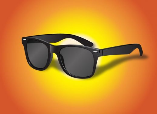 518x379 Rayban Sunglasses Vector