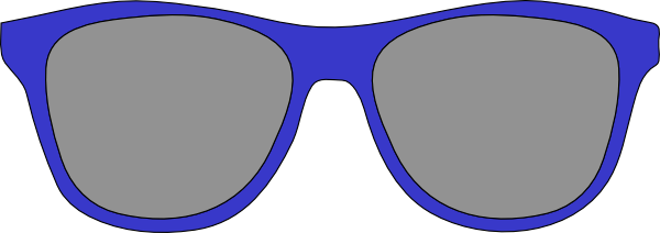 600x212 Wayfarer Sunglasses Clip Arts Download
