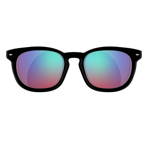 512x512 Blue Wayfarer Sunglasses