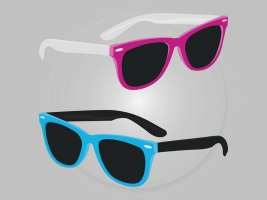 267x200 Wayfarer Sunglasses Free Vector Graphic Art Free Download