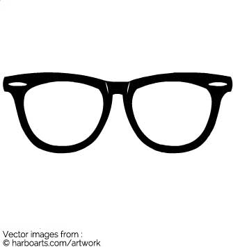 335x355 Ray Ban Wayfarer Vector