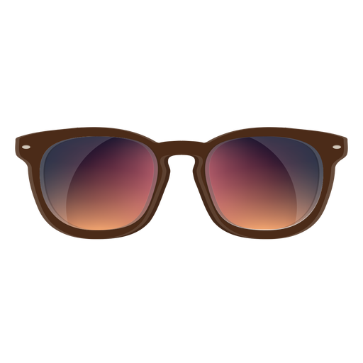 512x512 Brown Wayfarer Sunglasses