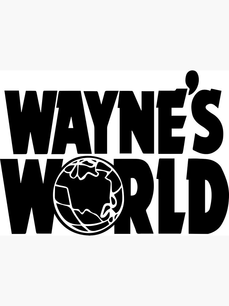 Printable Waynes World Logo