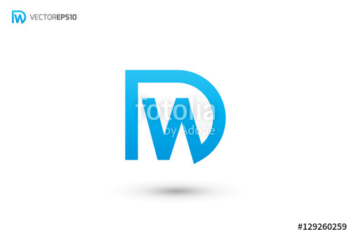 500x334 Dw Logo Or Wd Logo Stock Image And Royalty Free Vector